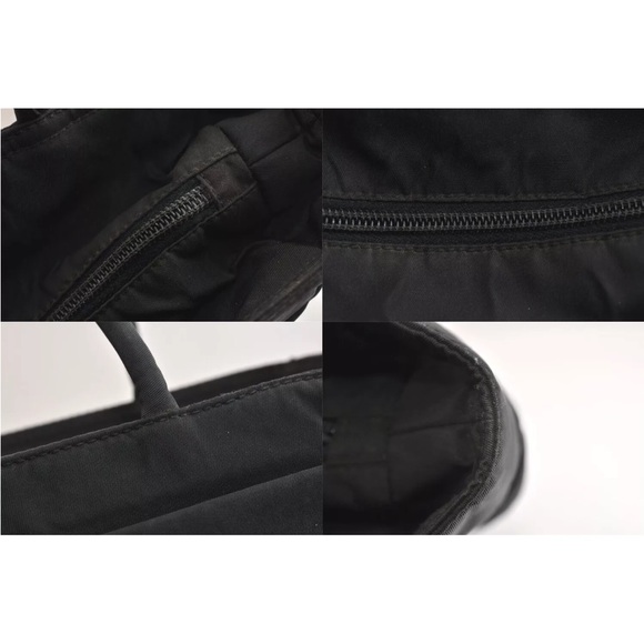 Prada Metropoli Vintage Black Nylon Tote with Auth Card EUC - Picture 8 of 17